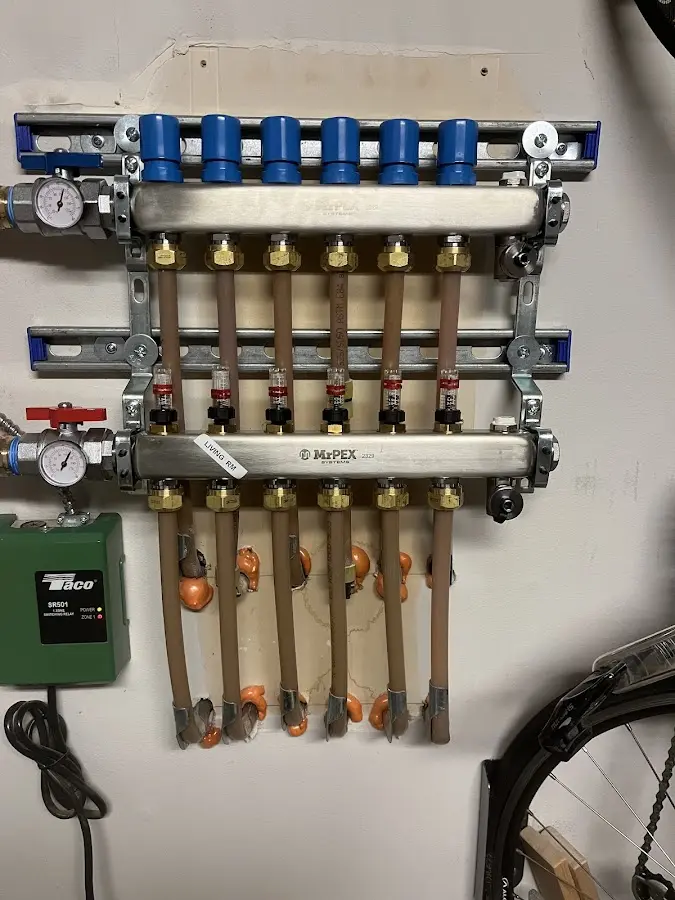 Plumber performing Leak Detection at a residential property in Sanger